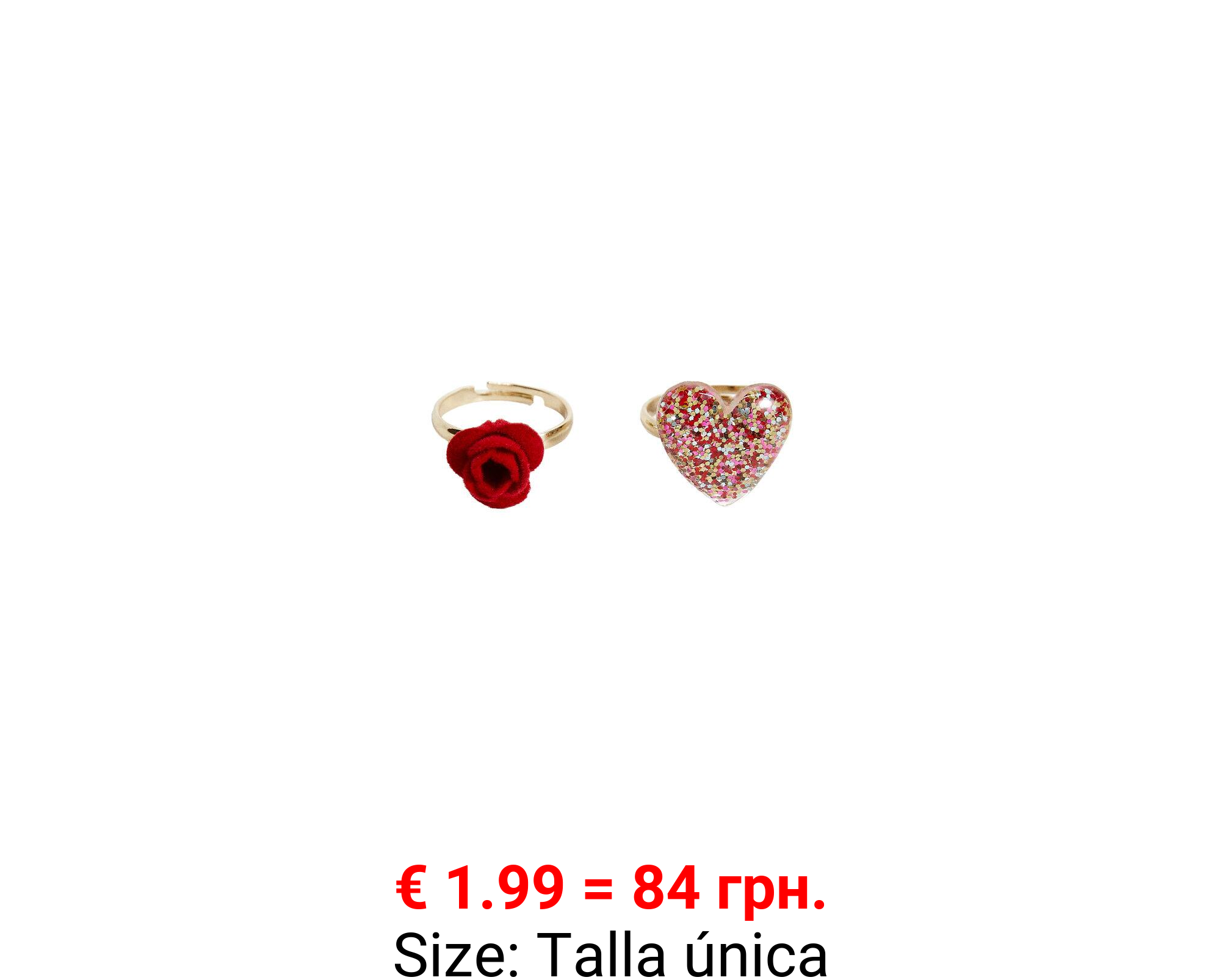 Pack 2 anillos fantasía