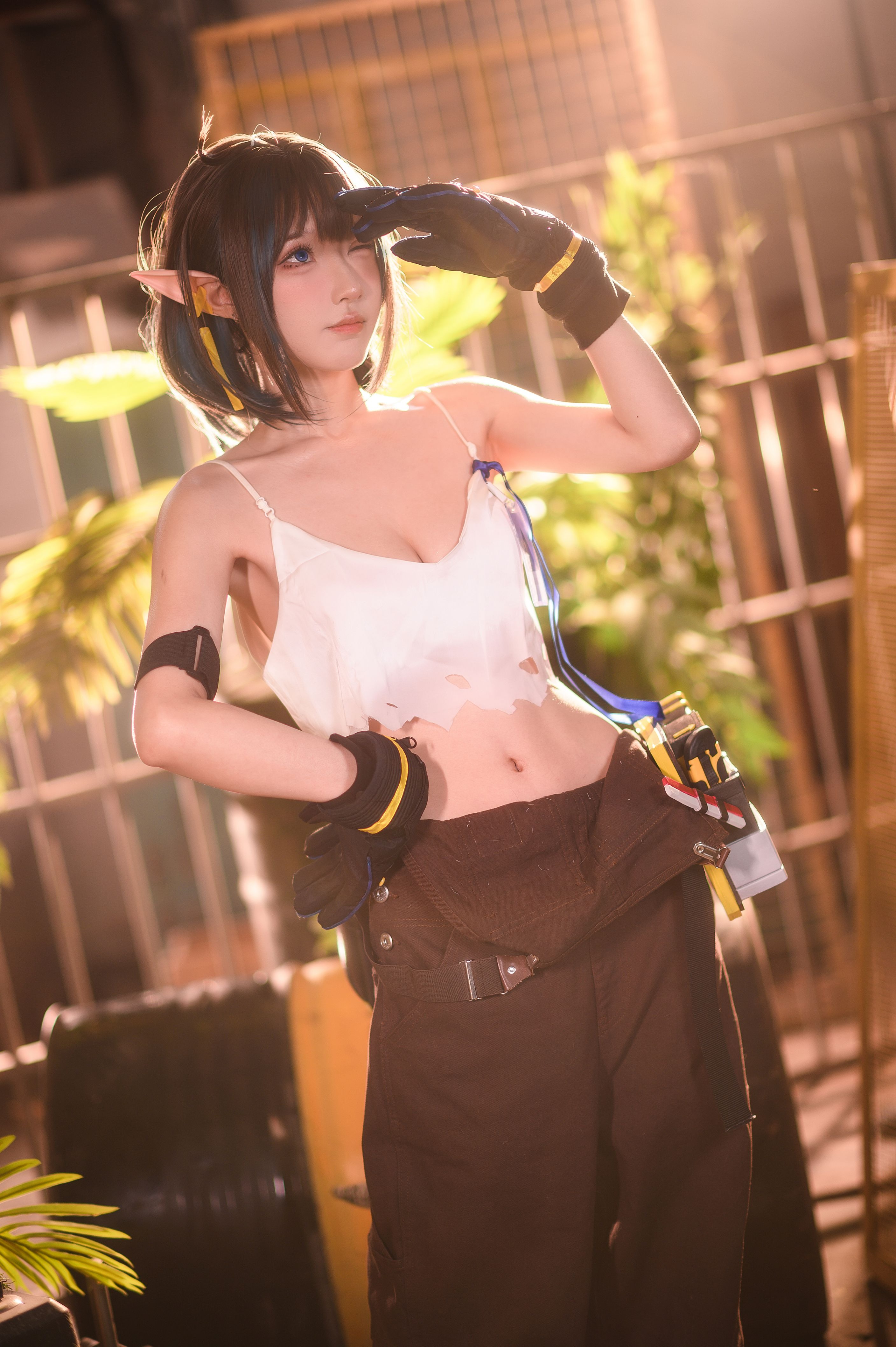 阿包也是兔娘 -06月舰长 明日方舟 森蚺 [33P+507MB] 15