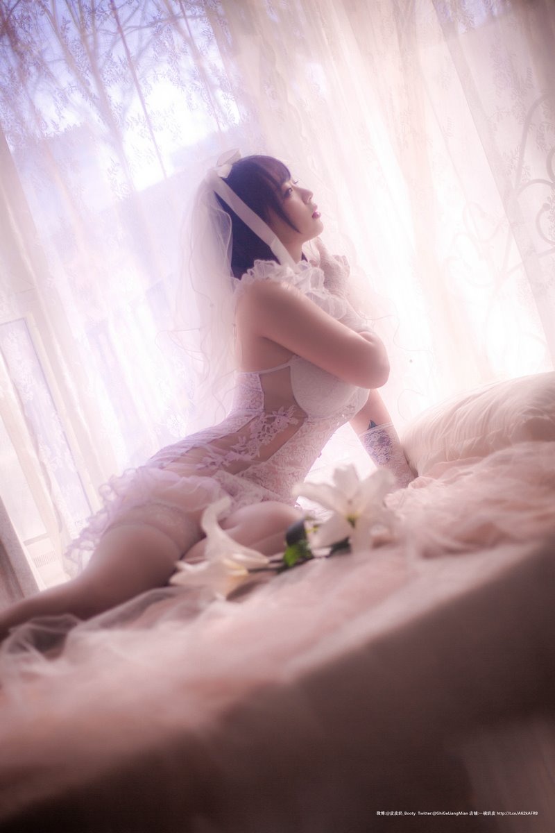 [Cos]皮皮奶-朦胧婚纱[66P] 18