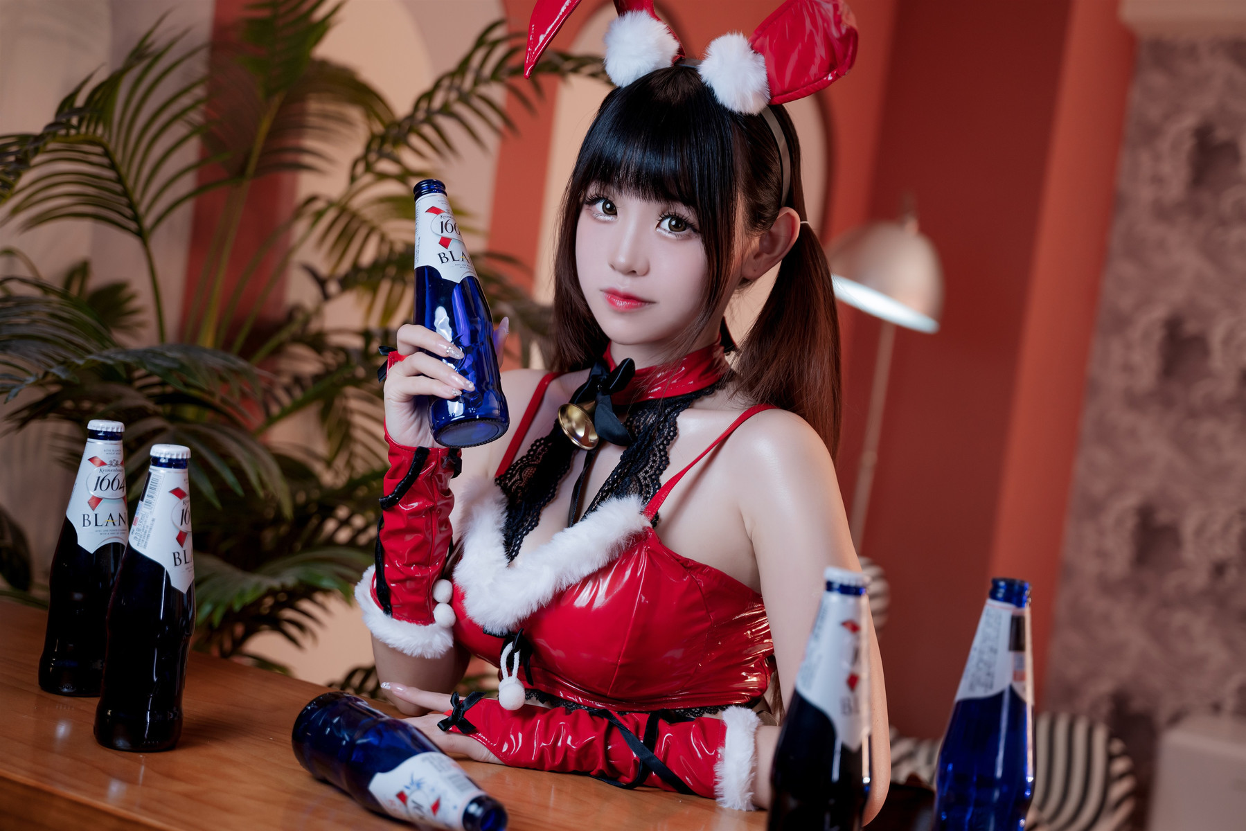 Cosplay miko酱ww 圣诞兔兔 6