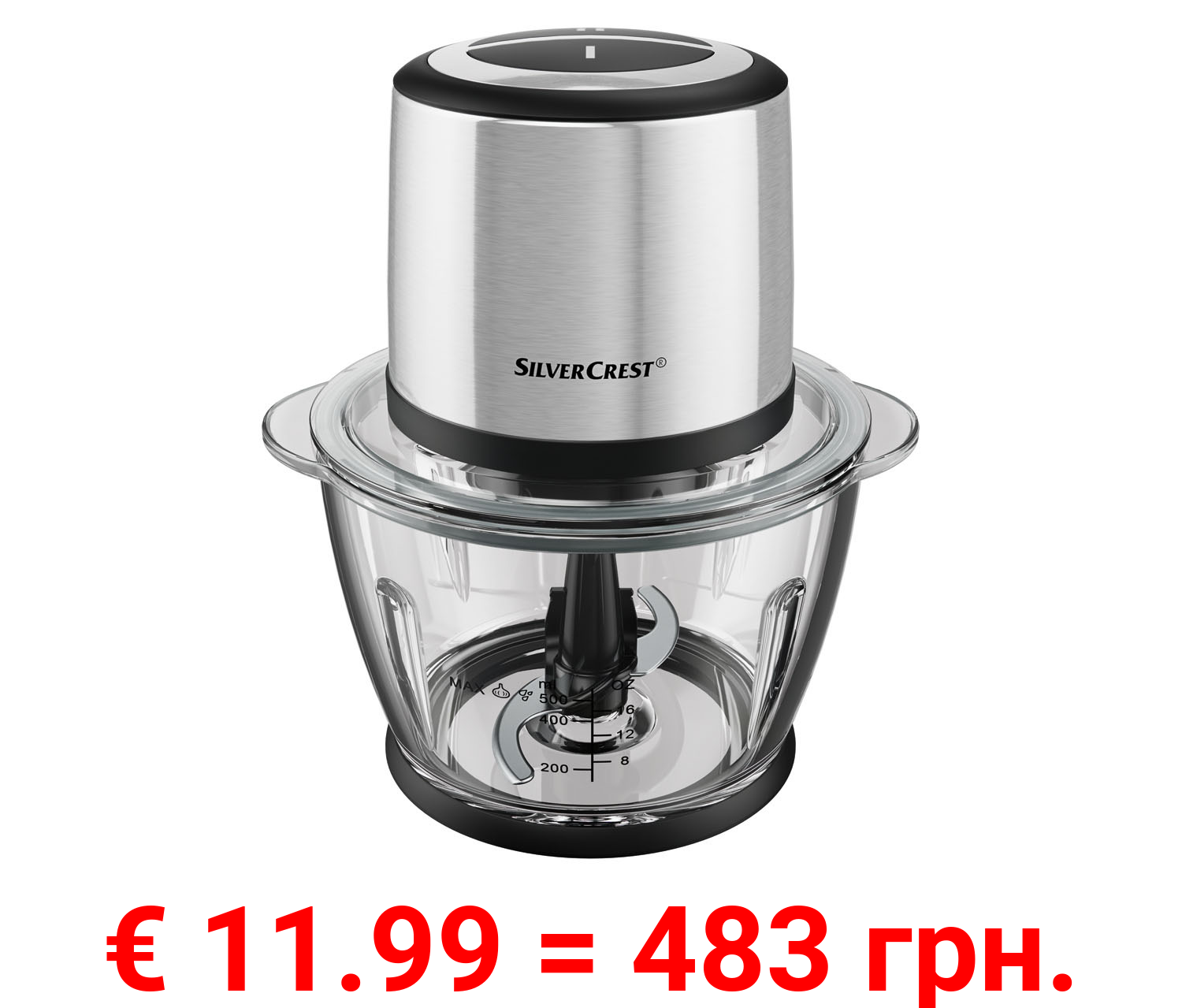 SILVERCREST® KITCHEN TOOLS Multizerkleinerer »EDS SMZE 500 C2«, 0,5 l