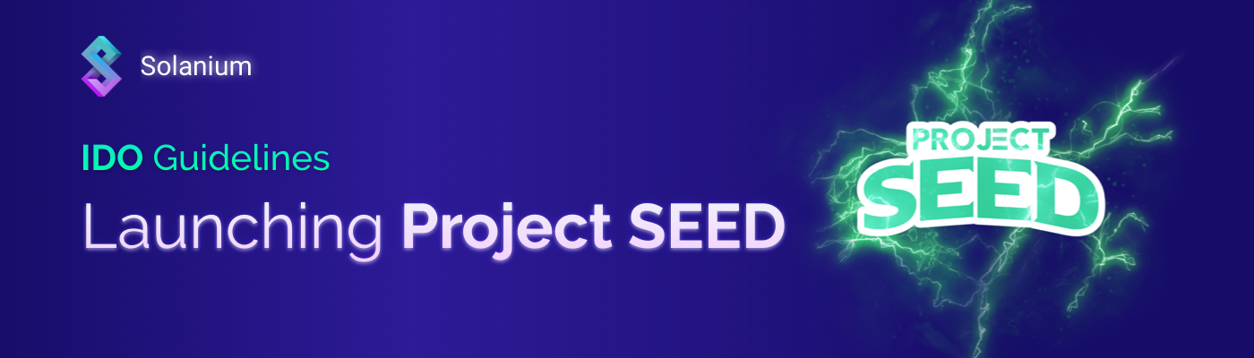 Запуск проекта SEED - подробности IDO — Teletype