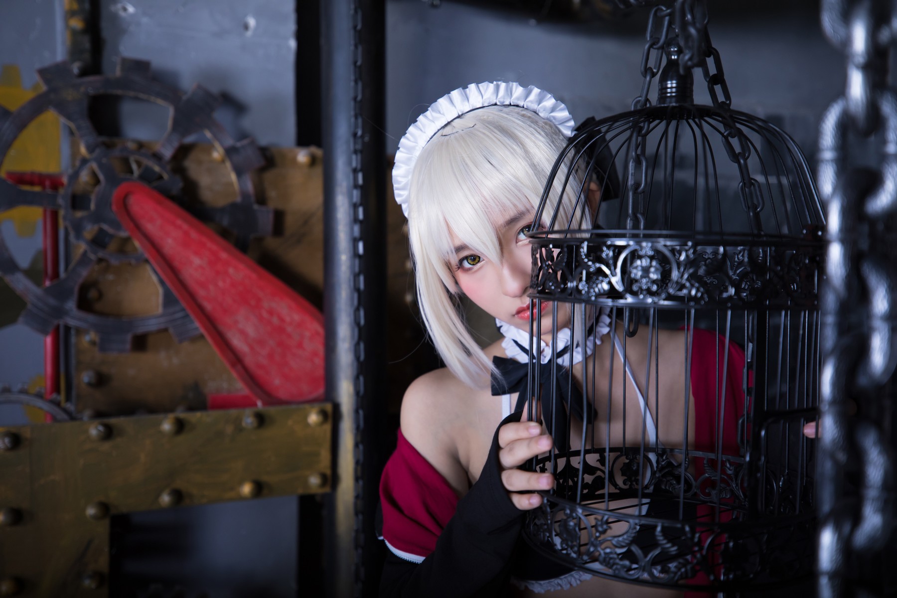 Cosplay 神楽坂真冬 绝对服从 14
