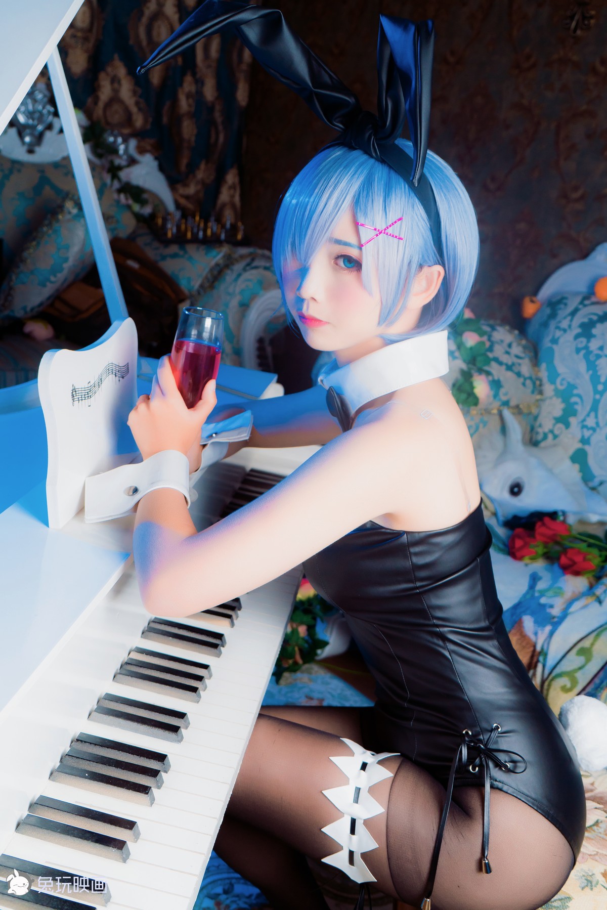 Cosplay 面饼仙儿 兔女郎 23