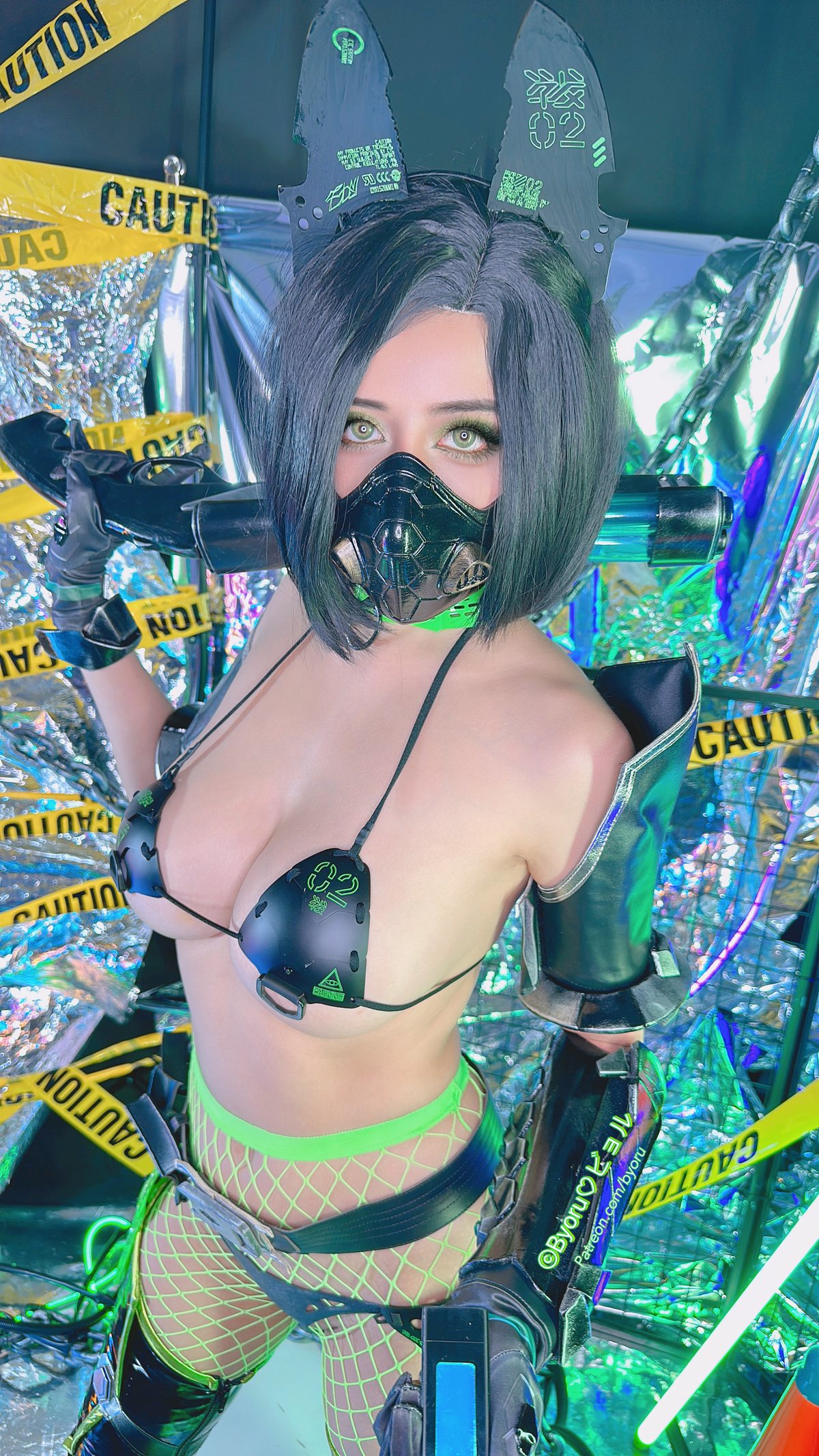 Cosplay 日本性感萝莉Byoru Viper Valorant 34