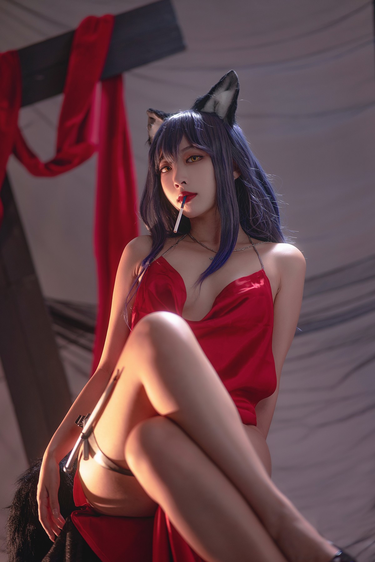 Cosplay 宮本桜 德克萨斯同人礼服 8