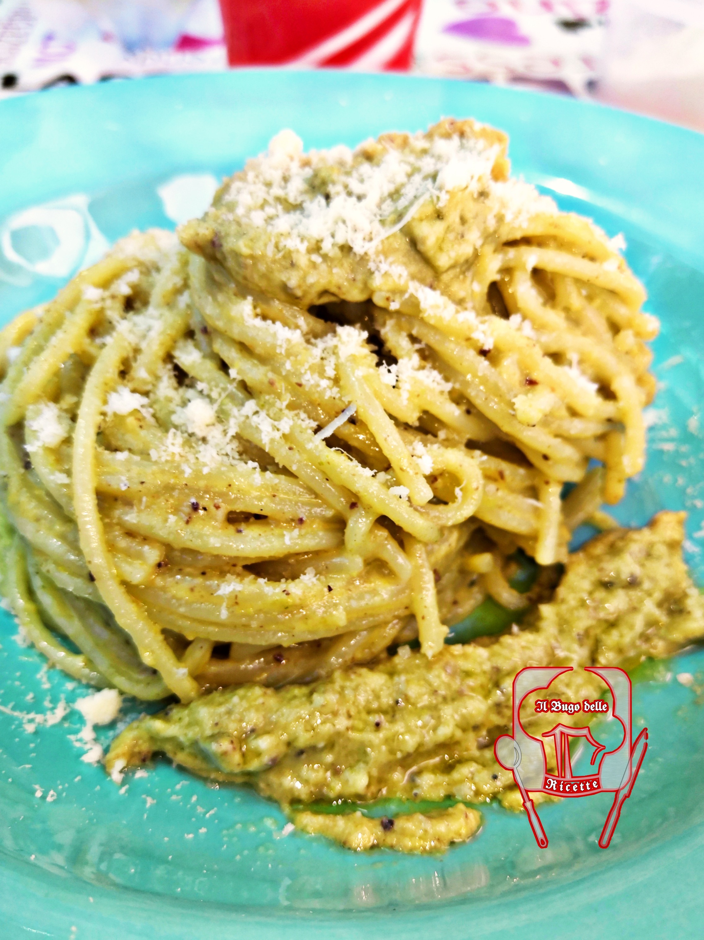 Spaghetti al Pesto di Pistacchio 💚 Telegraph