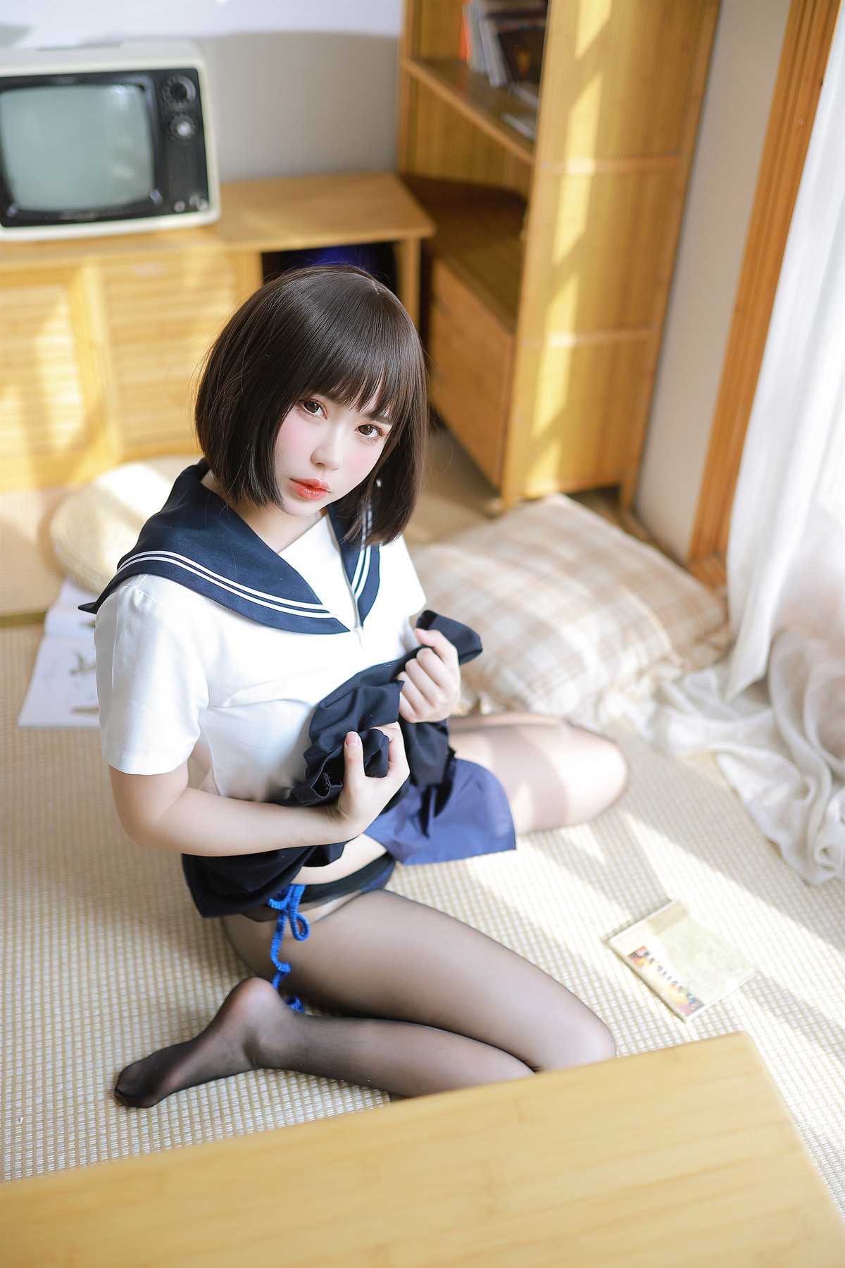 Cosplay Tina很妖孽呀 绳艺JK Set.01 24
