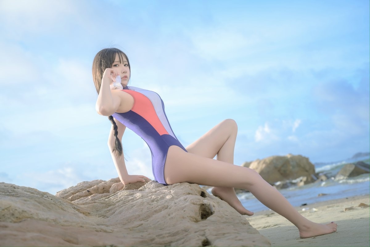 [Cos]抖娘利世 - 竞技泳衣[60P+3V] 16