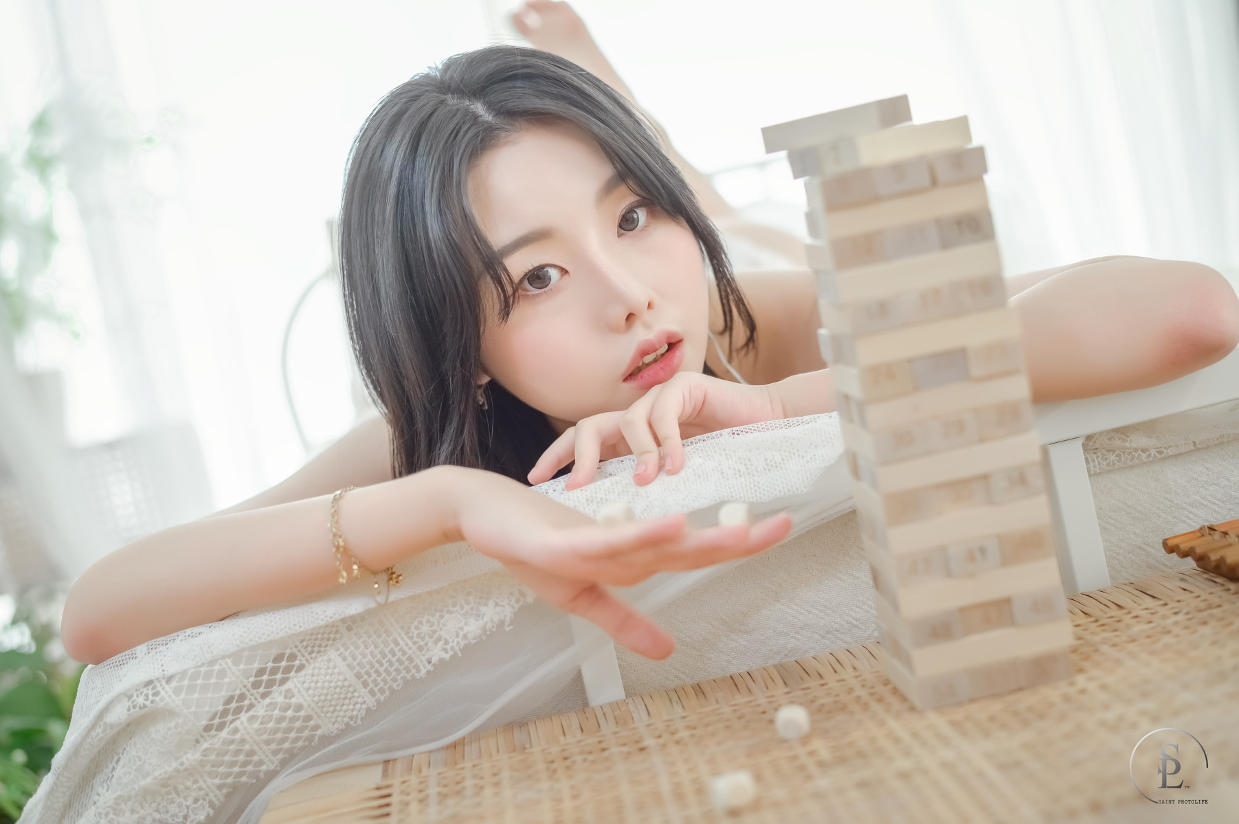 Yuna 유나, [SAINT Photolife] Jenga 6