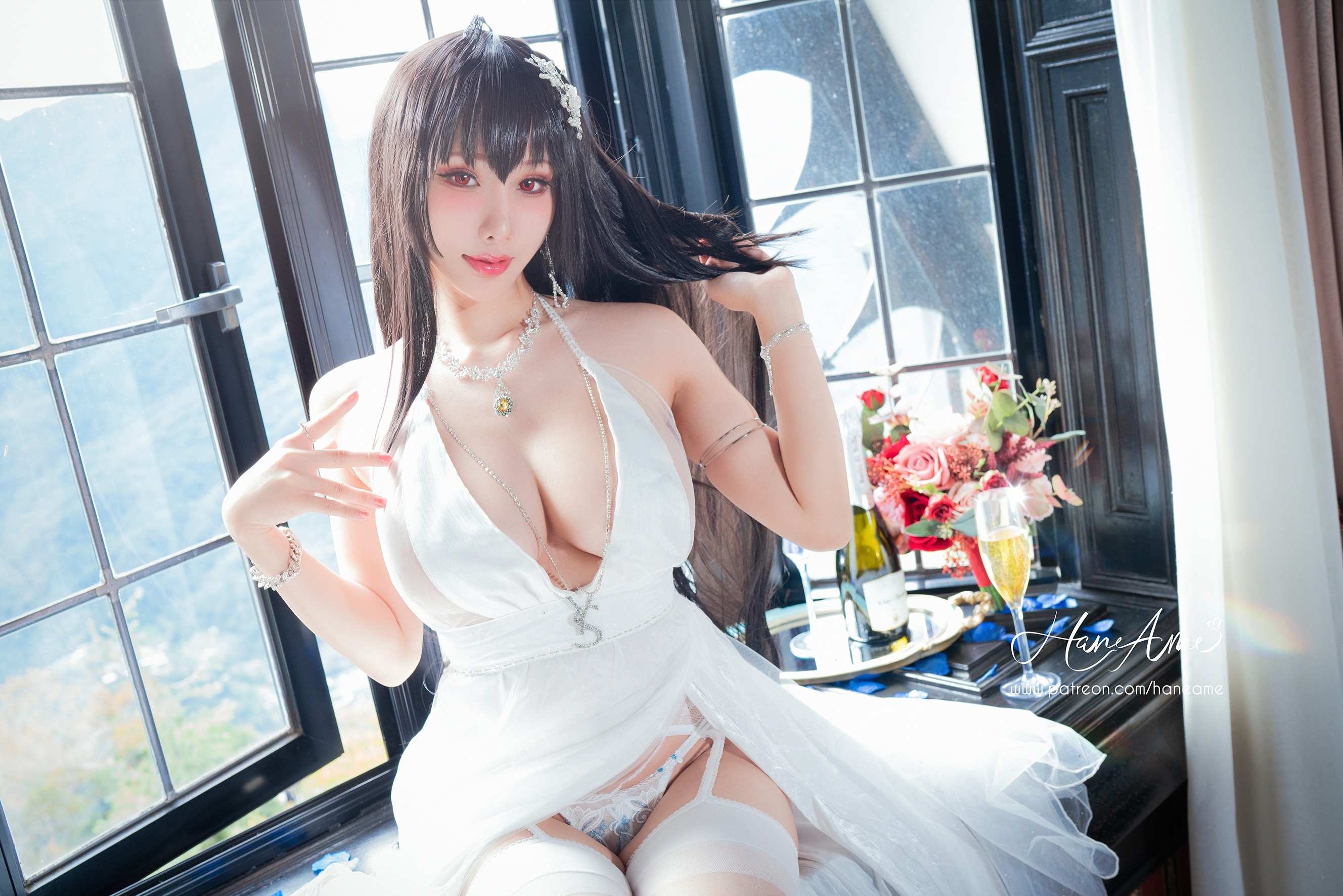 雨波_HaneAme - NO.130 大凤花架(Taihou Wedding) [40P-88MB] 9