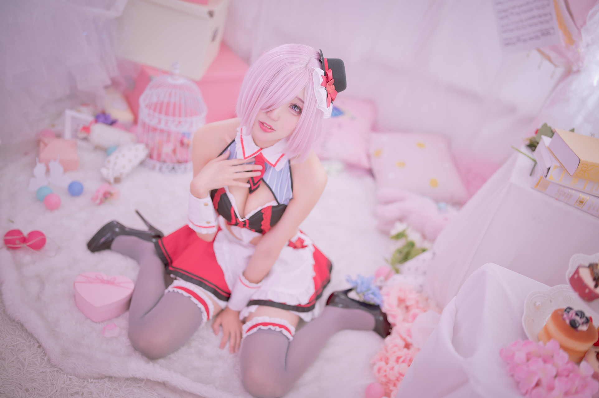 [周叽是可爱兔兔] 玛修情人节 Shielder Mash Kyrielight 9