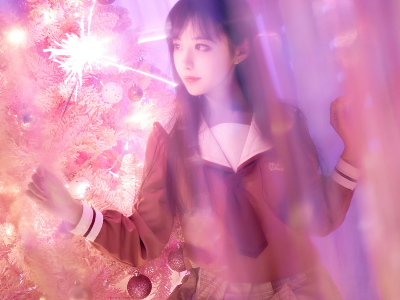 Shika小鹿鹿-内衣图包、尼禄礼服、日系写真、圣诞、万花旗袍[70P] 64