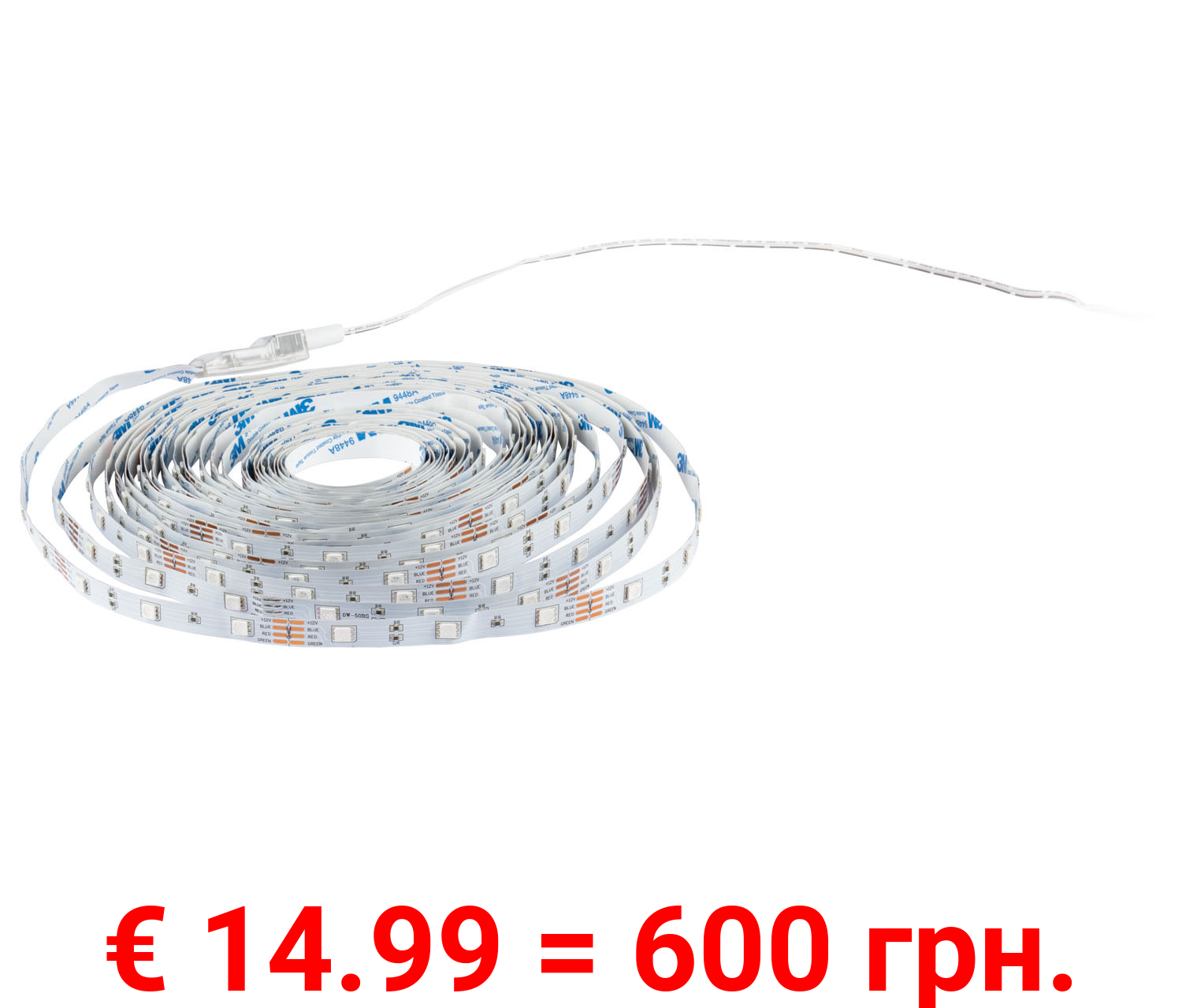 LIVARNO home LED-Band RGB, dimmbar, 10 m