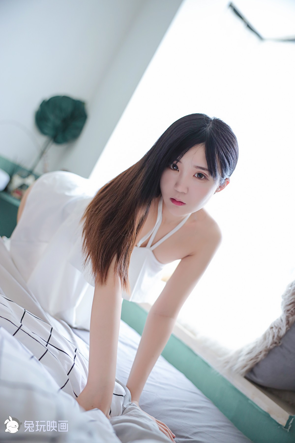 Cosplay 兔玩映画 御子的白裙 21