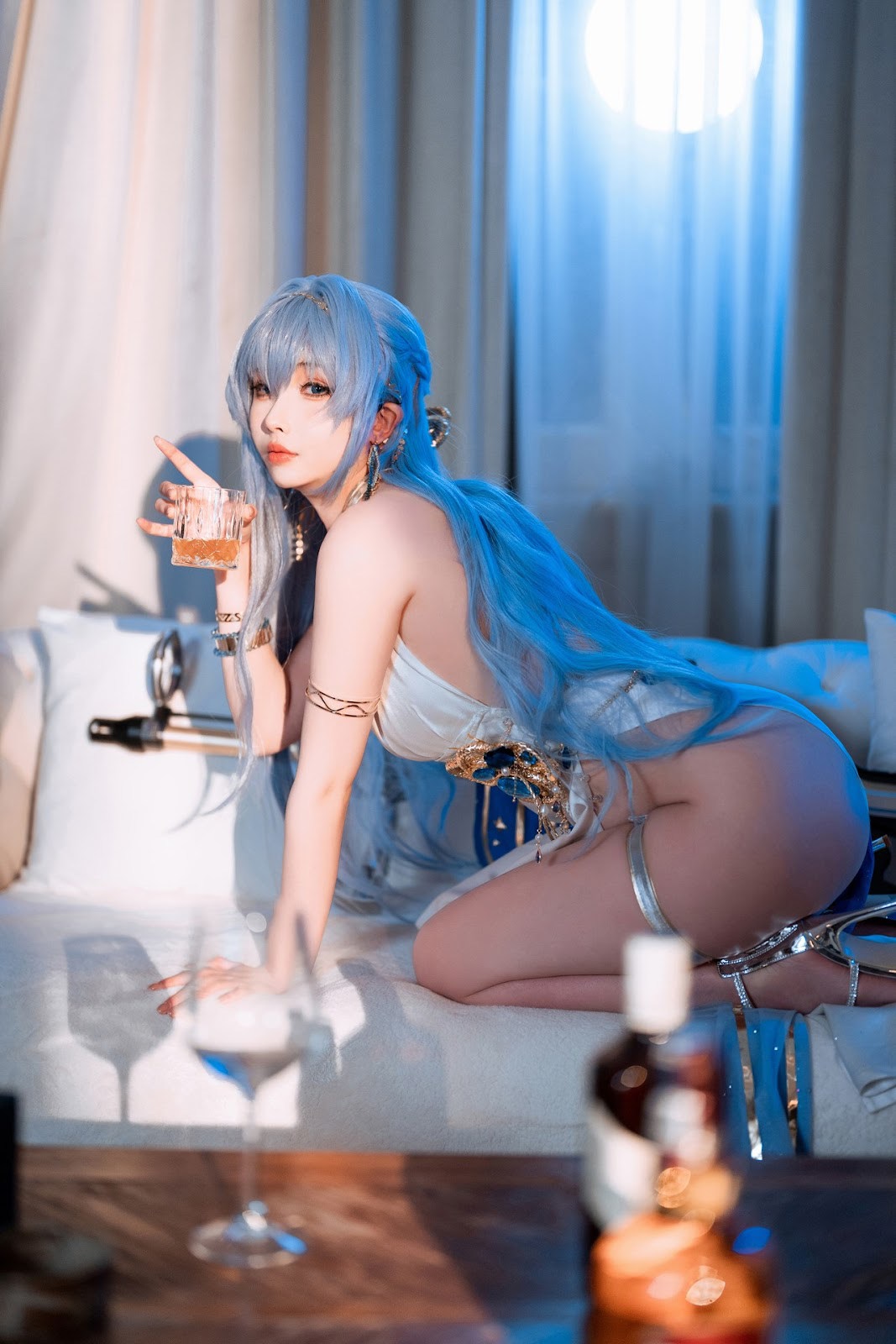 Cosplay Rioko凉凉子 海伦礼服 6