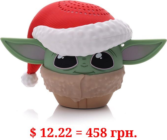 Bitty Boomers Star Wars The Mandalorian: Grogu with Santa Hat - Mini Bluetooth Speaker
