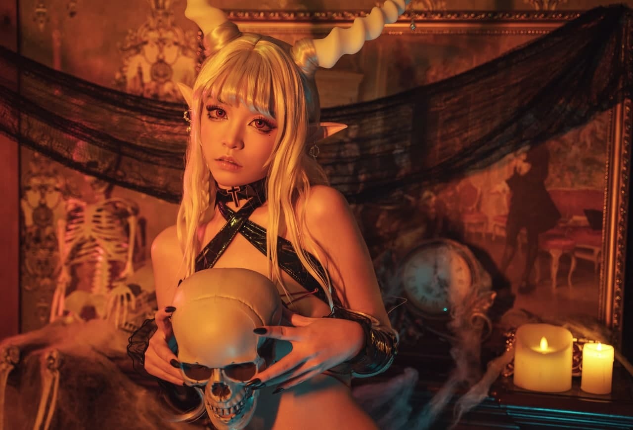 爆机少女喵小吉 永恒魅魔 52p 2v 19