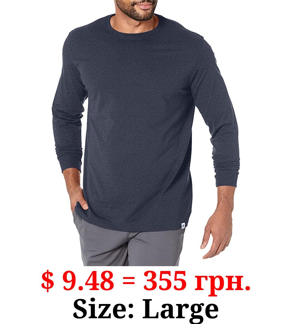 Russell Athletic Men's Cotton Performance Long Sleeve T-Shirt