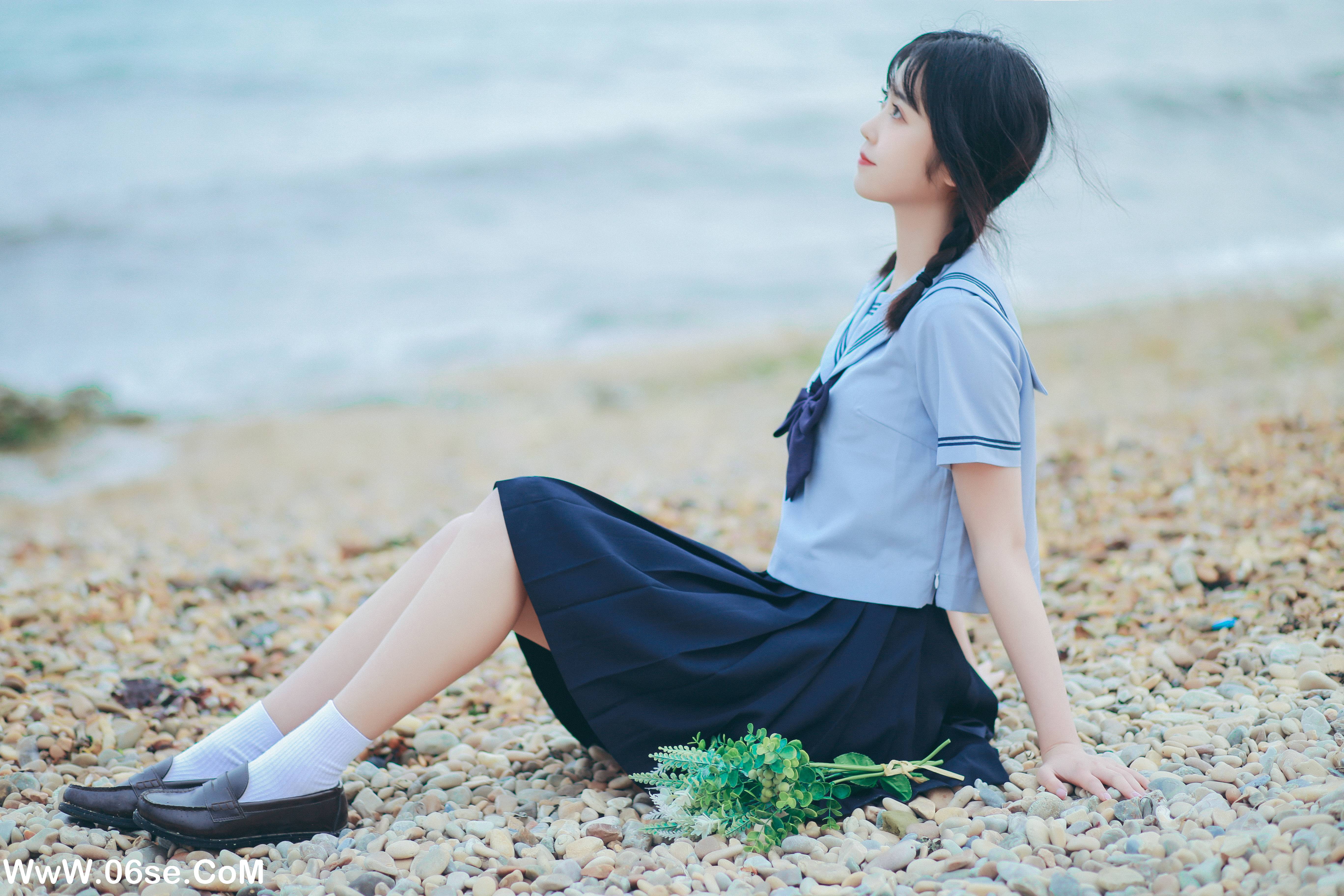 图片[25]-[YITUYU艺图语]2022.07.28 夏日海边的少女 淺櫻桃奈[25+1P／289MB]-六色网