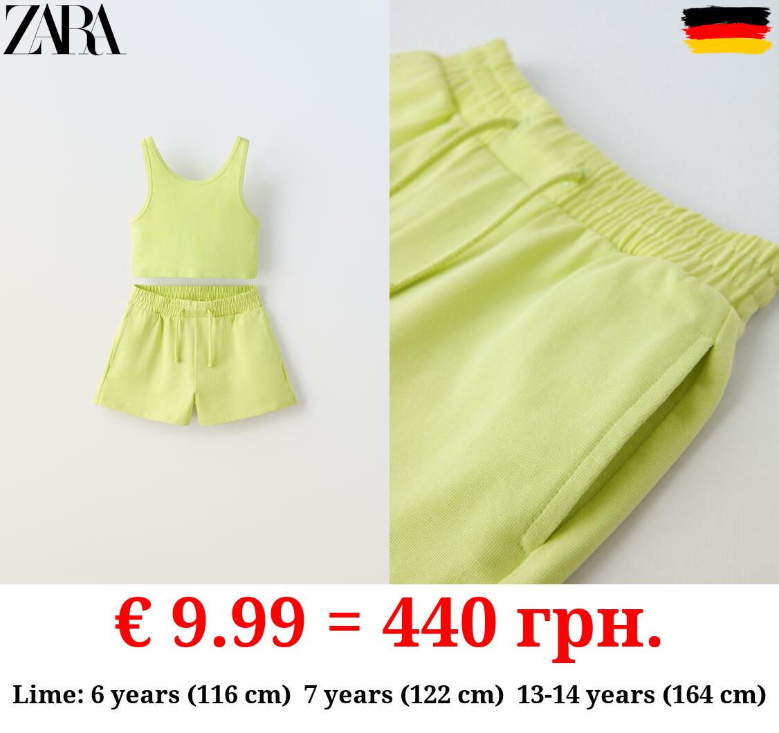 TOP AND BERMUDA SHORTS CO-ORD