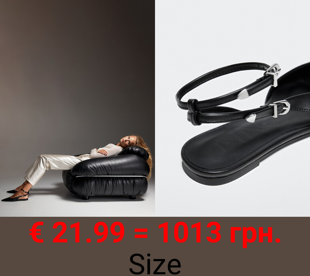 Zapato punta pulsera