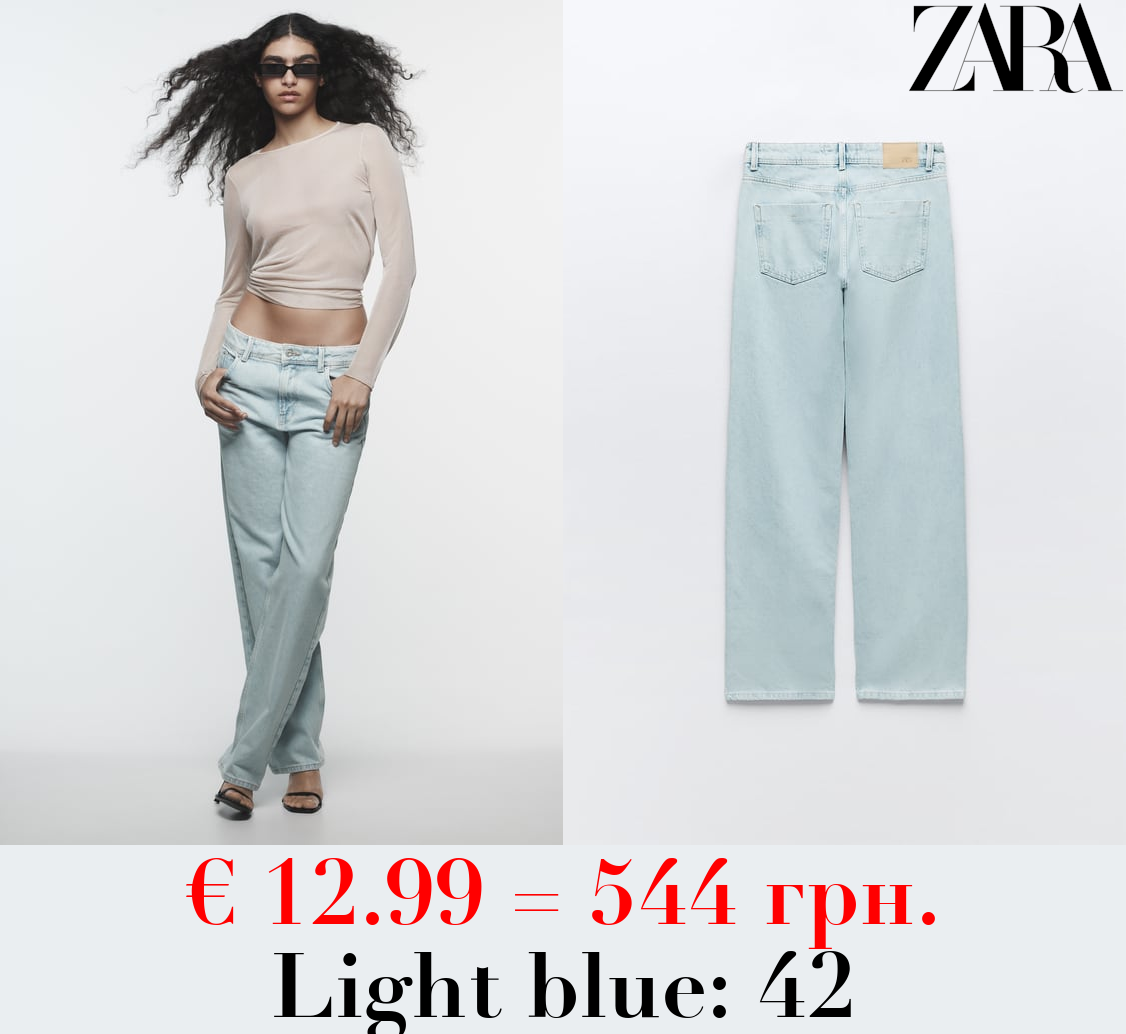 Z1975 MID-RISE STRAIGHT JEANS