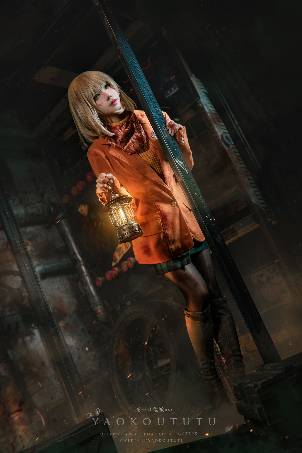 Cosplay 黏黏团子兔 生化危机4重置版 阿什莉 12