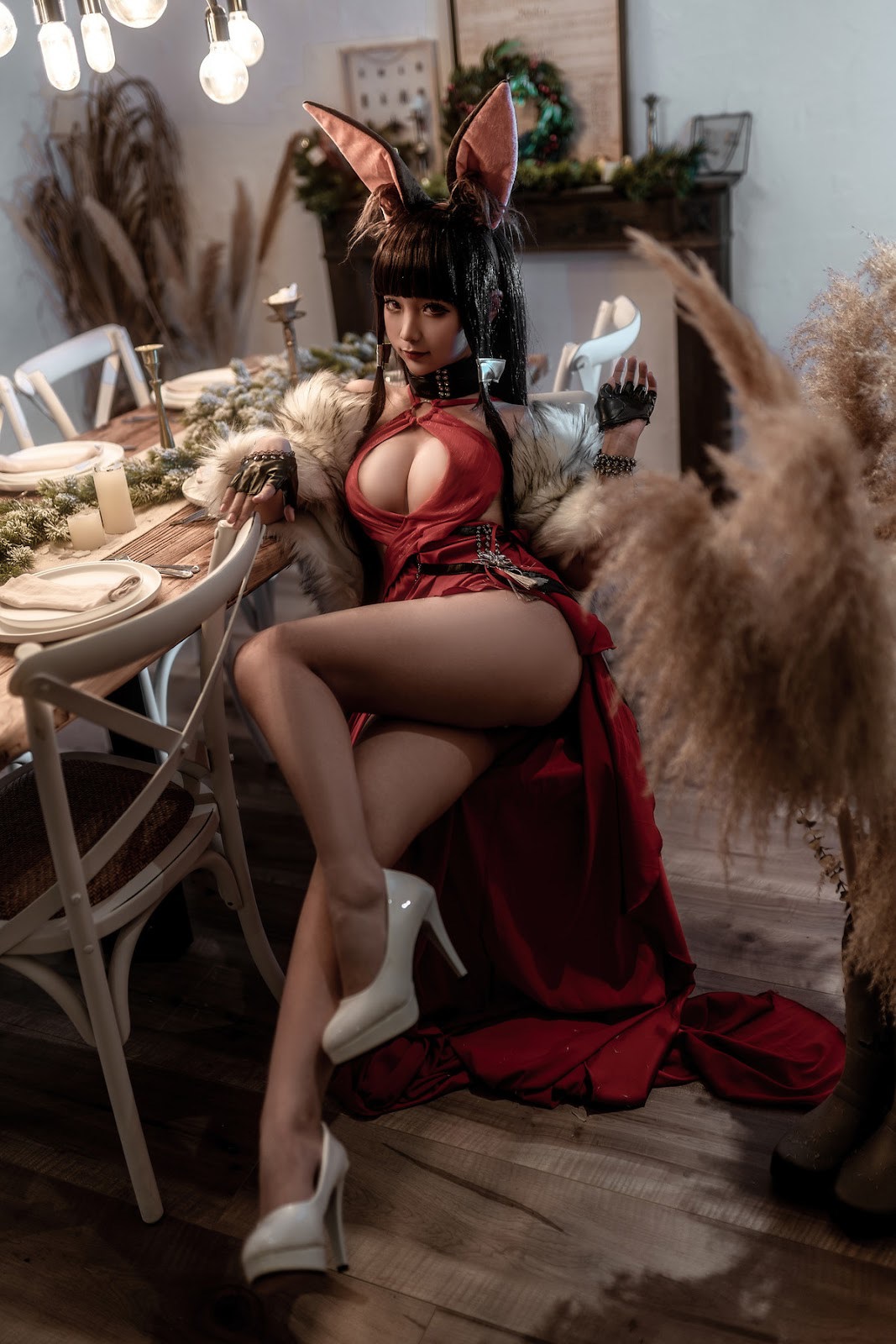 Cosplay 蠢沫沫 Chunmomo 碧蓝航线 赤城 13