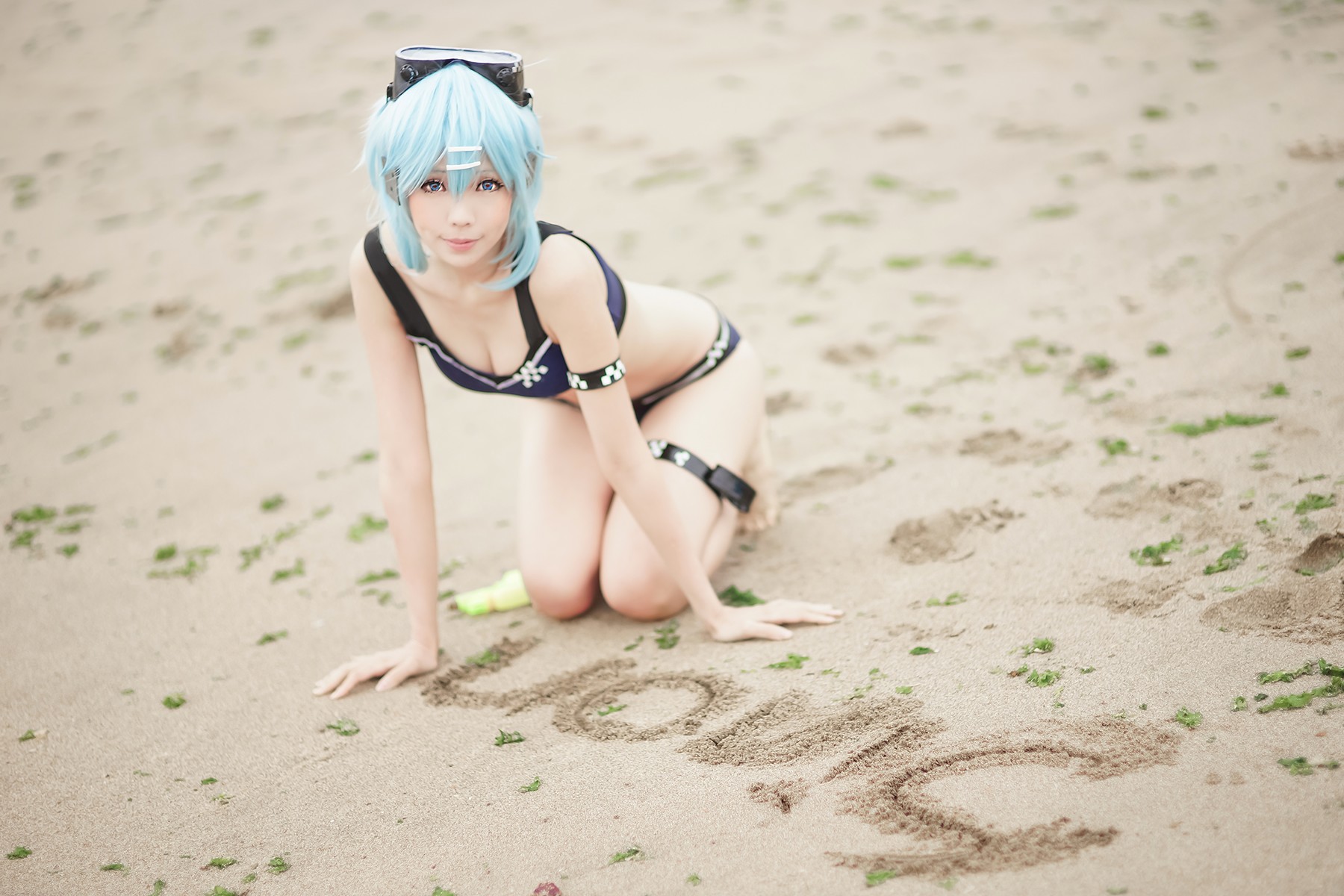 Cosplay ElyEE子 诗乃海边 16