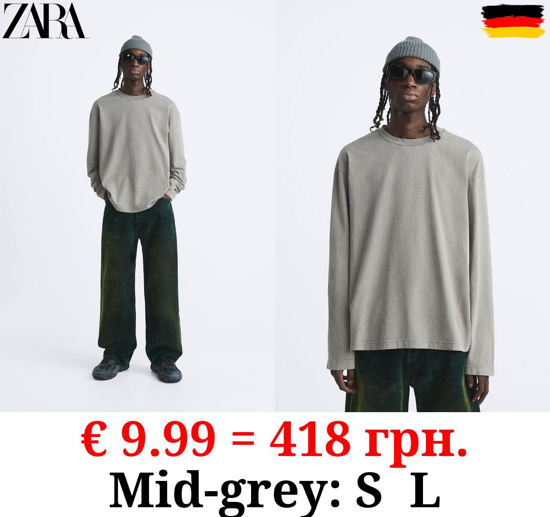 FADED LONG SLEEVE TOP