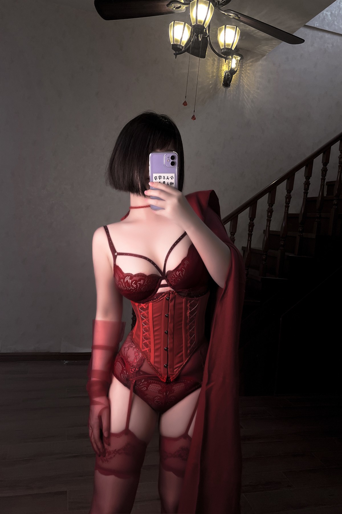 Cosplay 半半子Banbanko RED 赤紅VOL.03 56