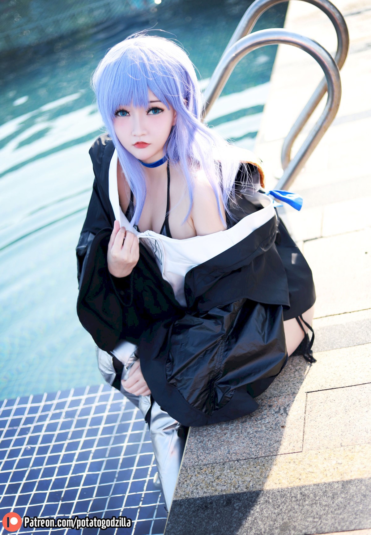 Potato Godzilla Cosplay 水着メルトリリス 8