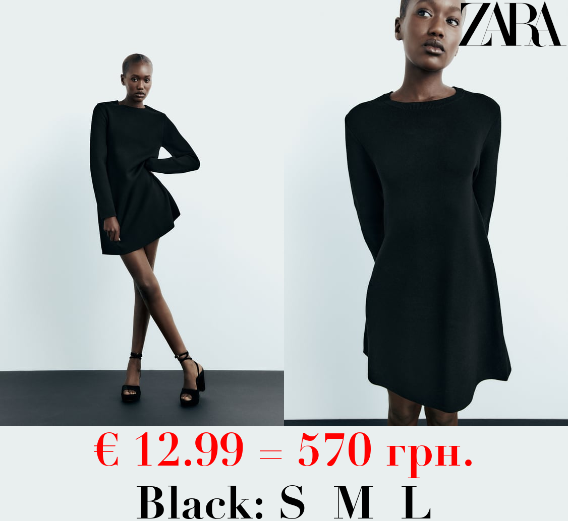 SHORT KNIT DRESS