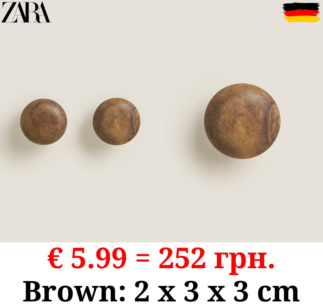 MARBLE DOOR KNOB (PACK OF 2)