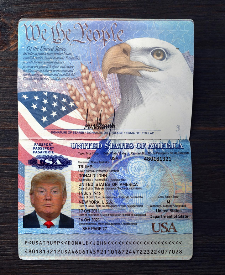 USA Passport 2006+ Editable PSD Template – Telegraph