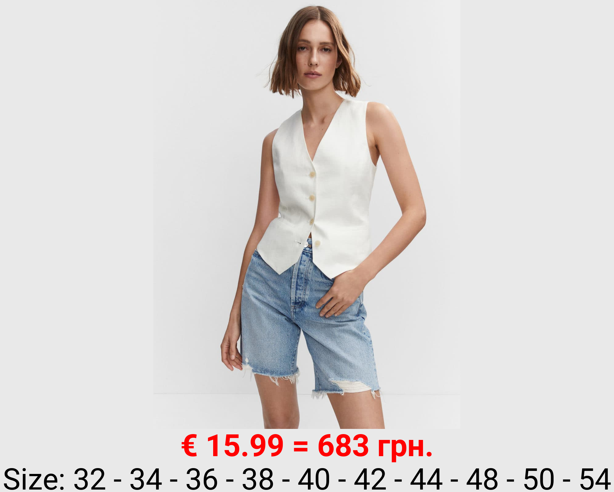 Bermudas vaqueras rotos decorativos