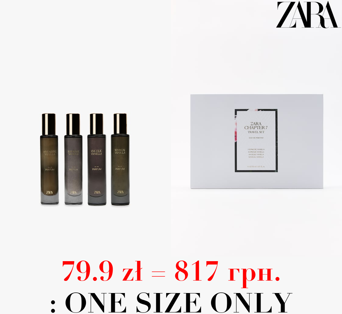 CHAPTER 7 TRAVEL SET 4 X 30 ML / 1.01 oz