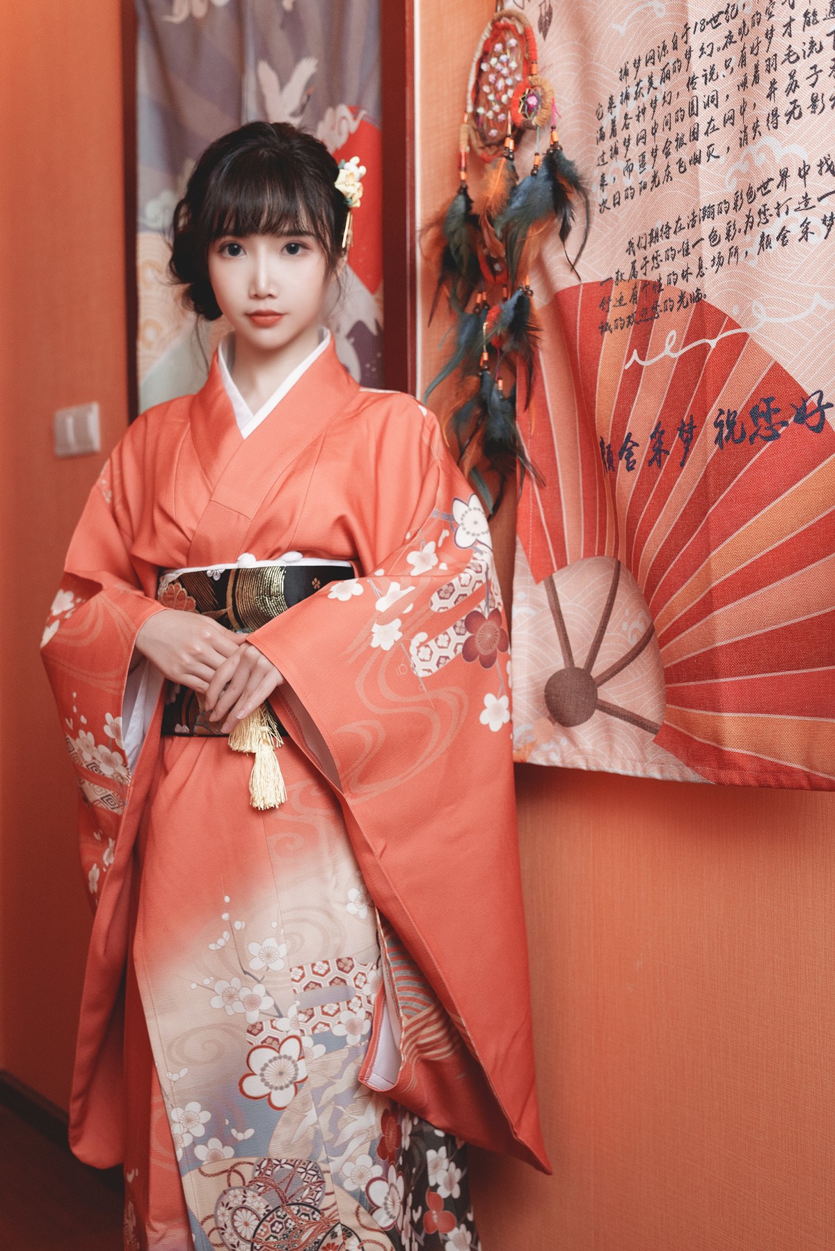 Cosplay 面饼仙儿 饼子和服内景 2
