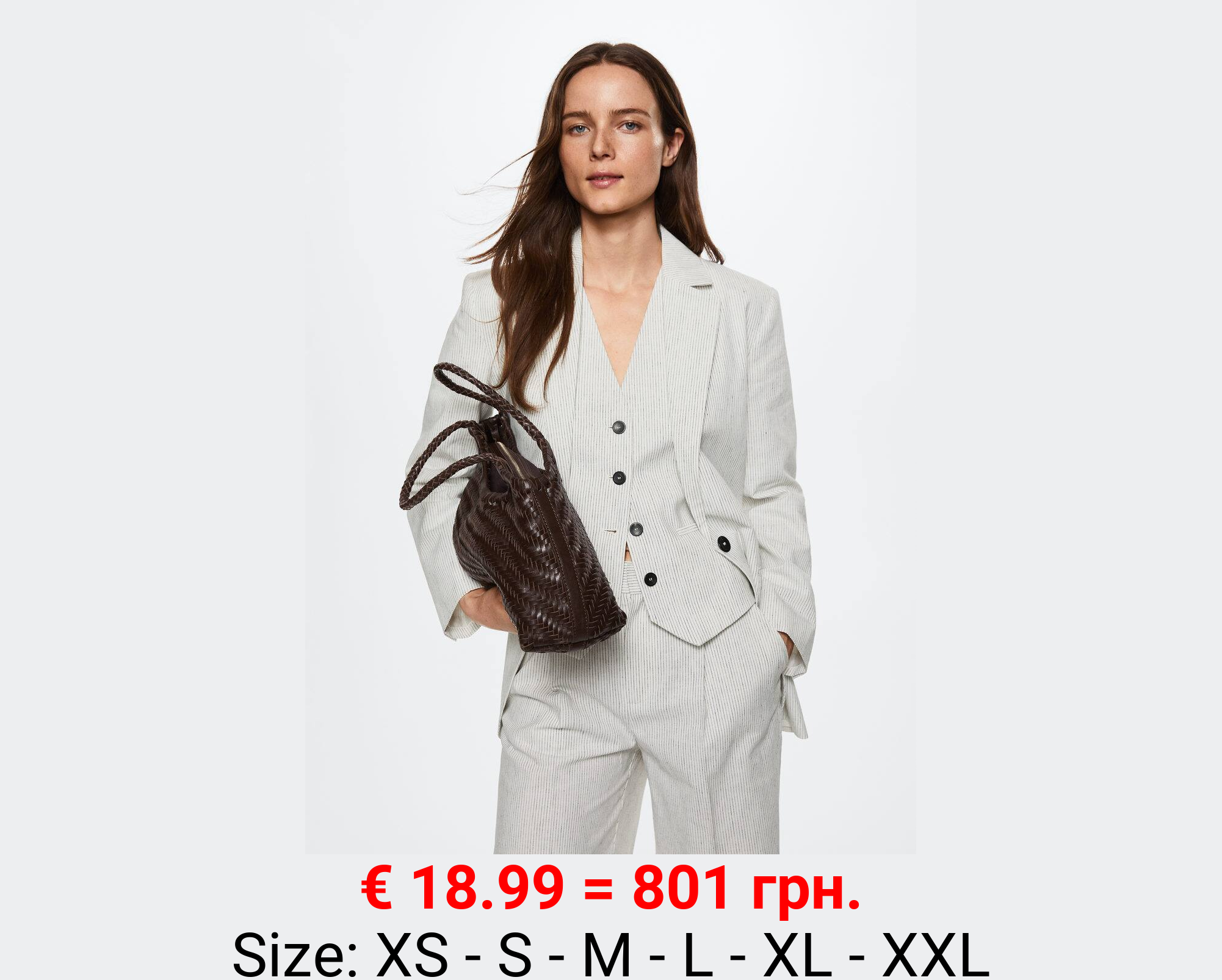 Americana traje rayas