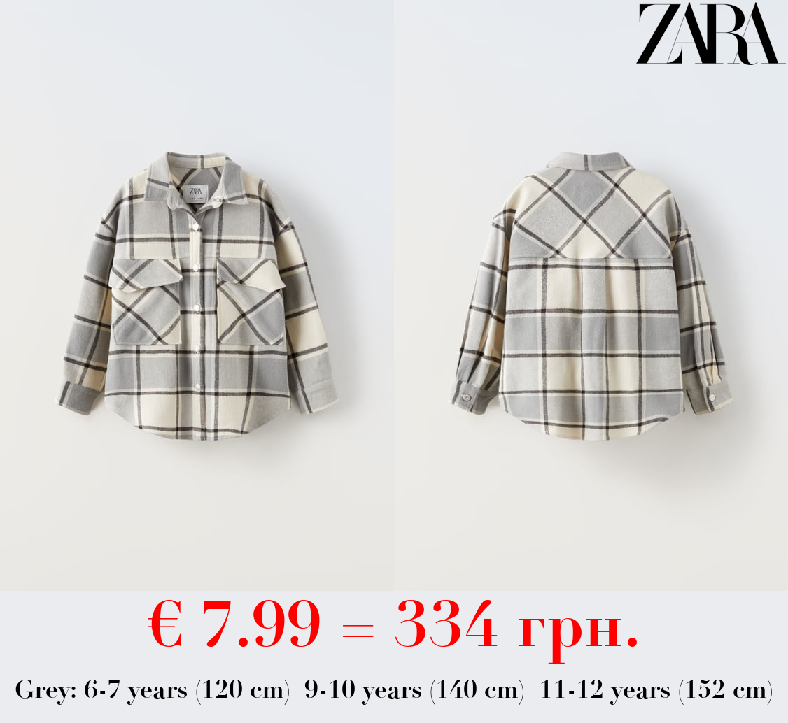 CHECK OVERSHIRT