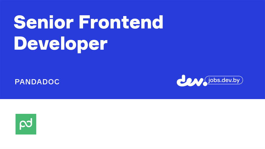 Frontend senior