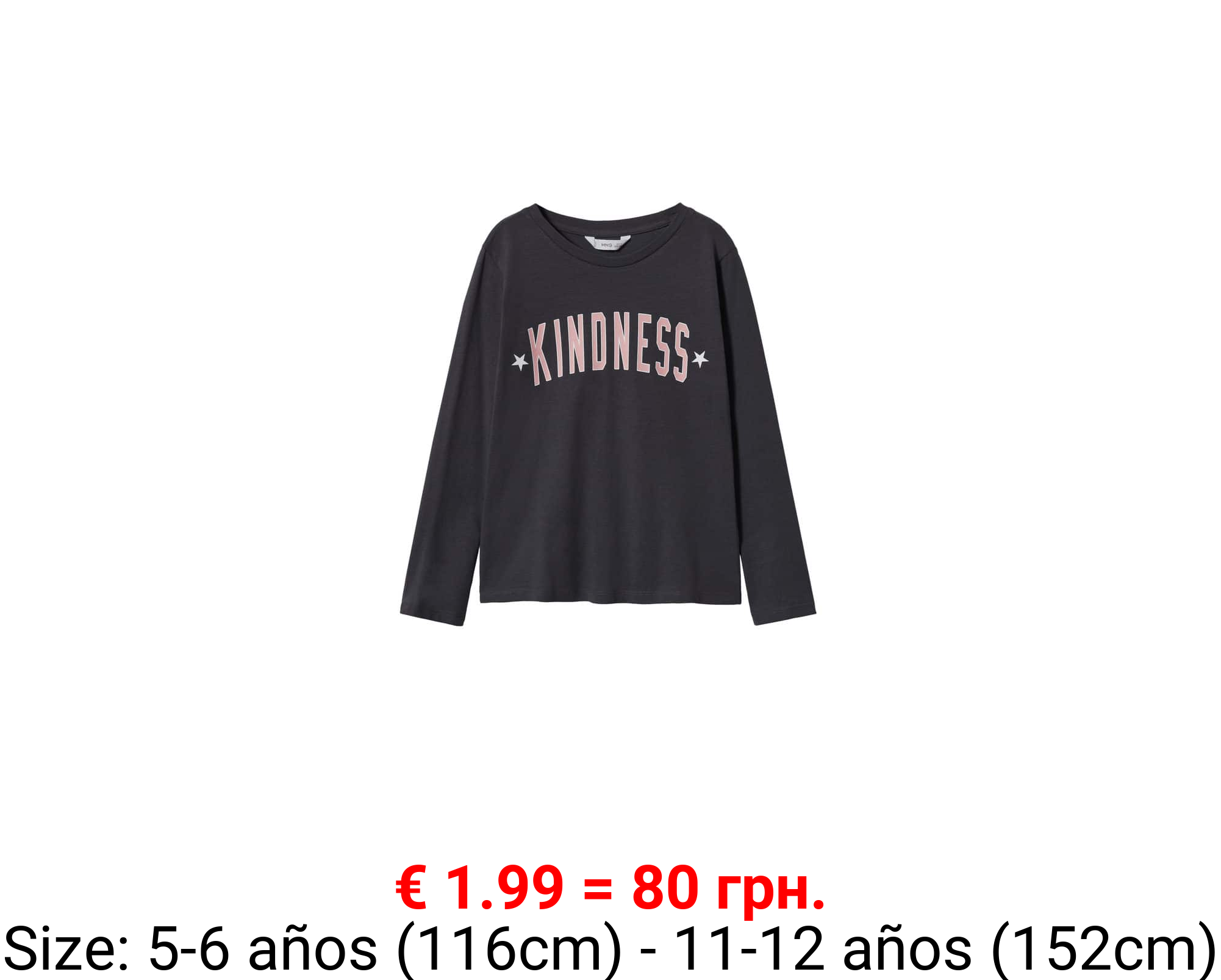 Camiseta manga larga mensaje