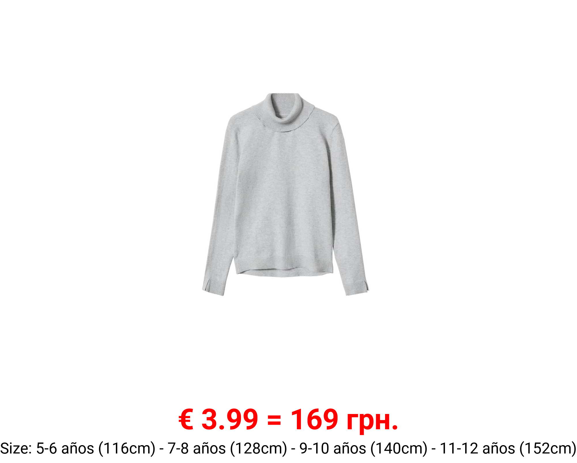 Jersey cuello vuelto