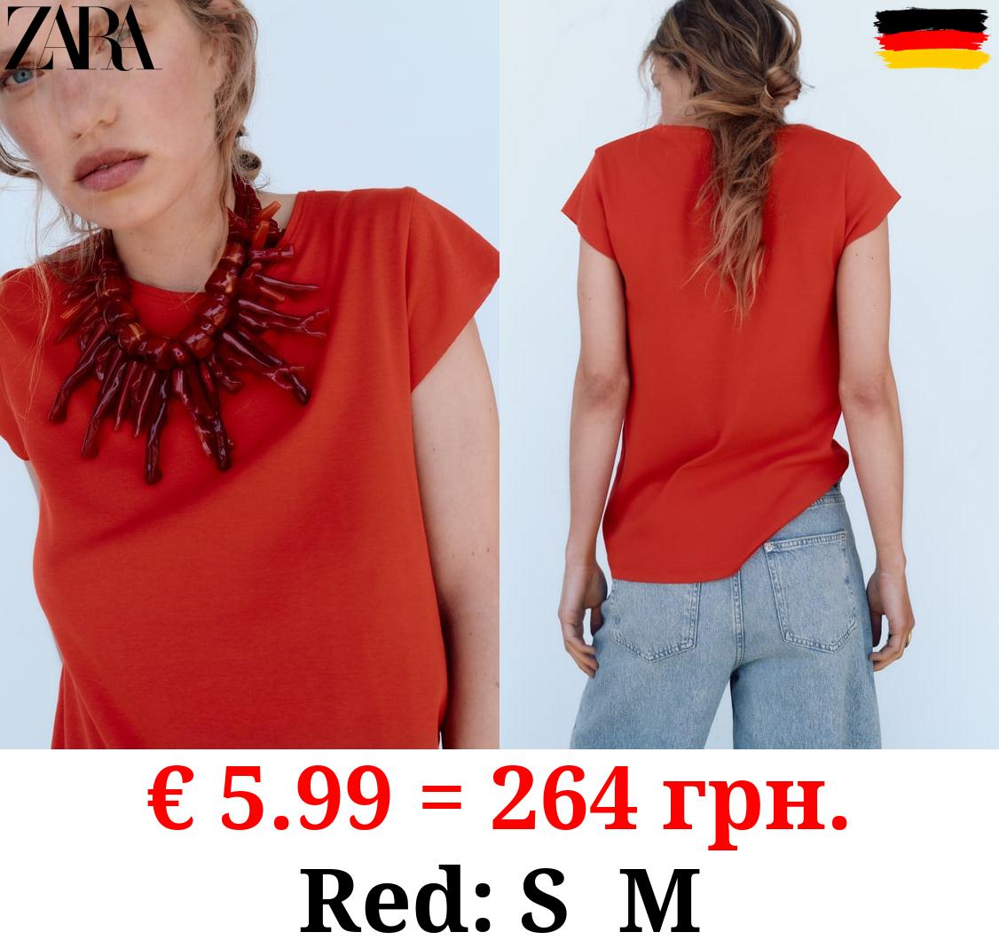 SHORT SLEEVE COTTON T-SHIRT