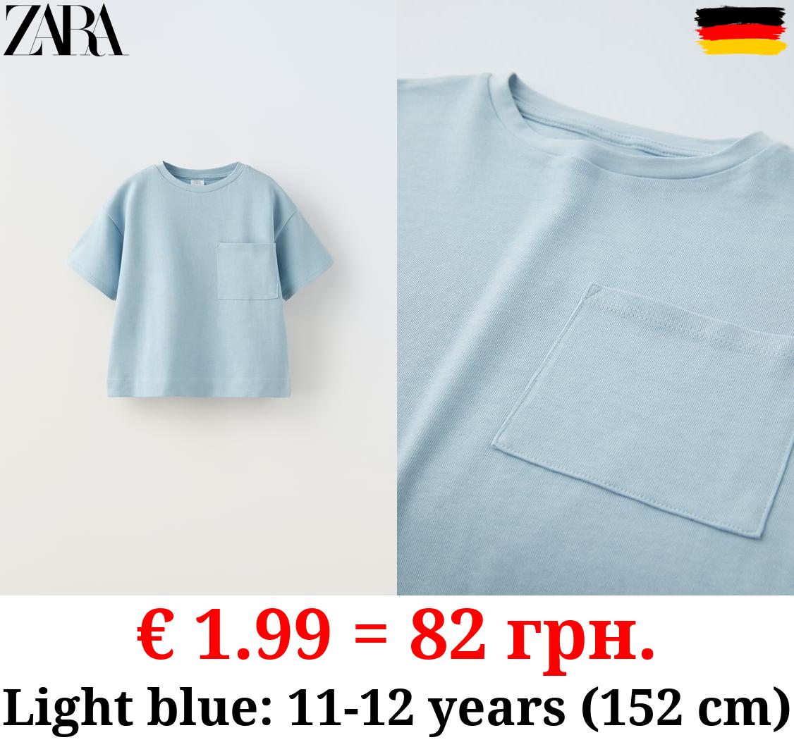 MEDIUM WEIGHT T-SHIRT WITH POCKET