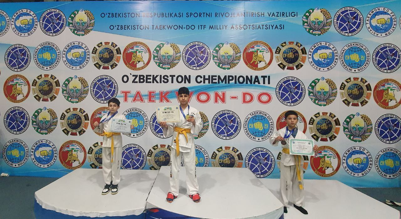 Юниор таэквондо. Diploma Taekwondo ITF in Moldova.