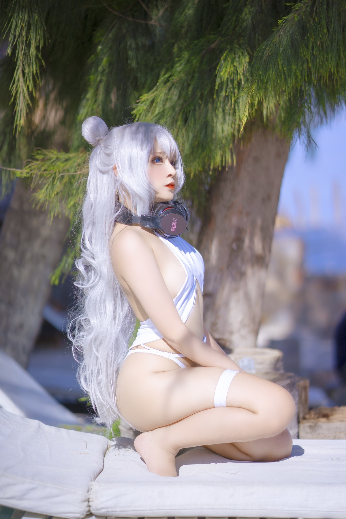 Sayo Momo Cosplay 恶毒 ル・マラン Le Malin bikini 1