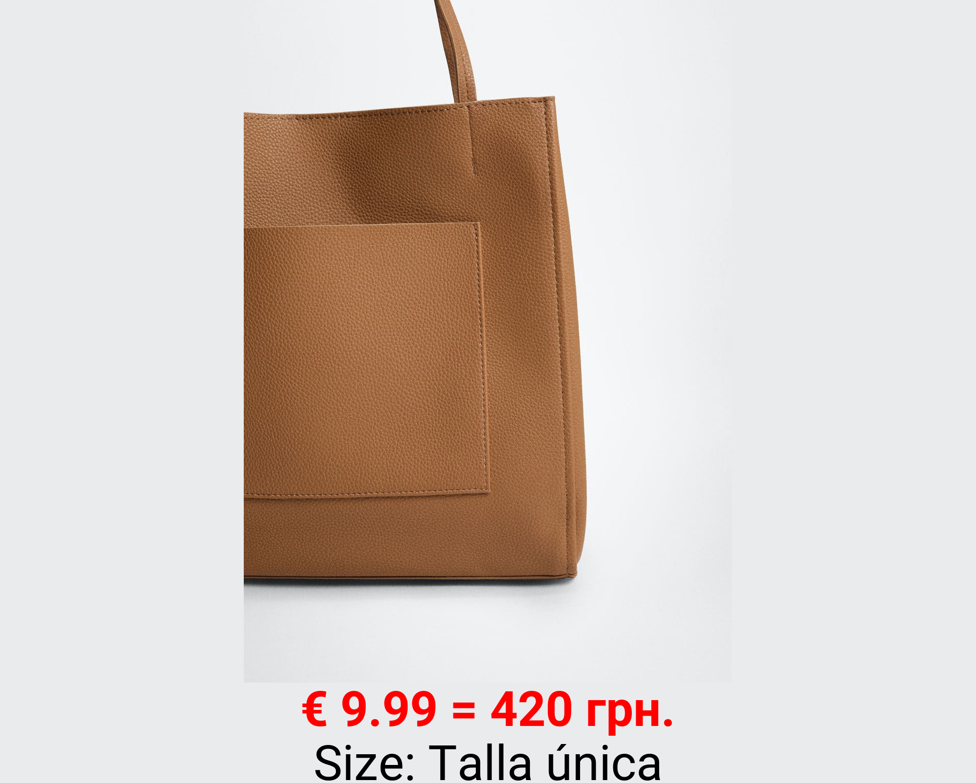 Bolso shopper bolsillo