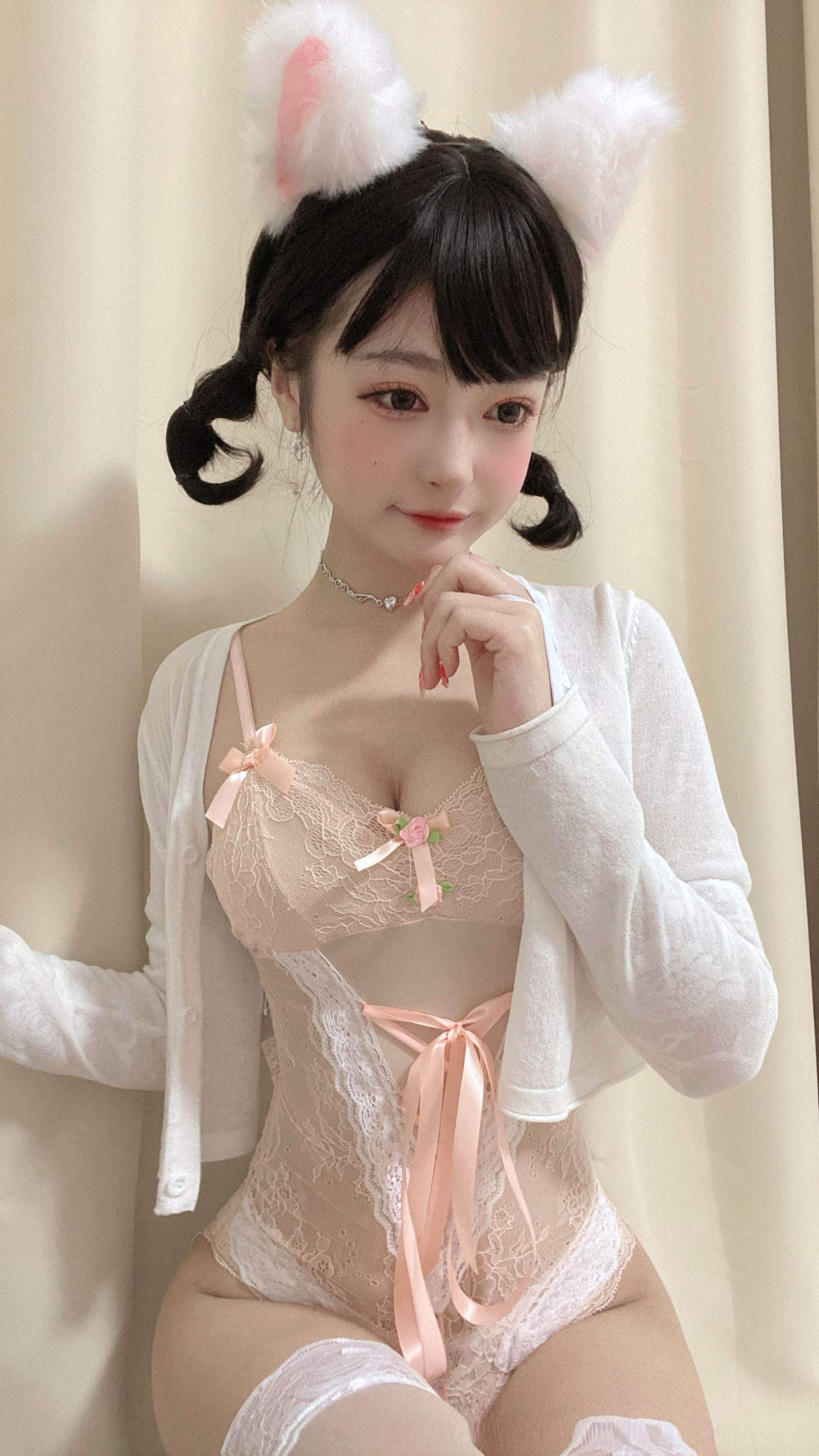 佳佳好难啊 法式猫耳娘 [40P2V-186MB] 21